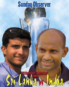ICC Champions Trophy 2002 final - Sri Lanka vs India