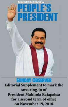 Reminiscences of a people's President - Sunday Observer Special Supplement