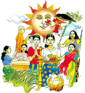 Dawn of the Sinhala and Hindu New Year