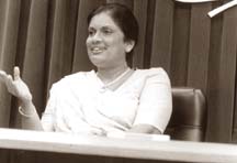 President Chandrika Bandaranaike Kumaratunga